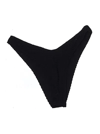 Pre-owned Unbranded Swimsuit Bottoms In Black