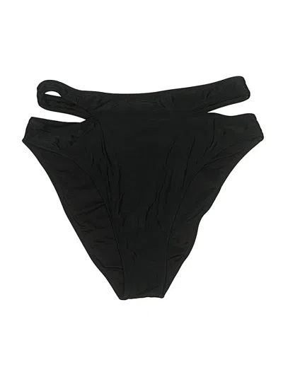 Pre-owned Unbranded Swimsuit Bottoms In Black