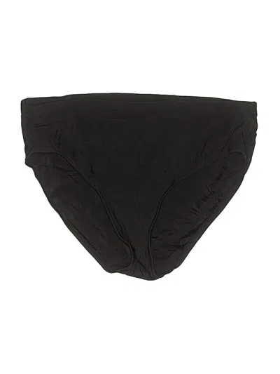 Pre-owned Unbranded Swimsuit Bottoms In Black