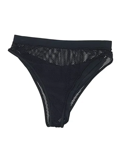 Pre-owned Unbranded Swimsuit Bottoms In Black