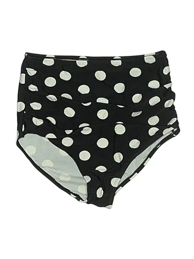 Pre-owned Unbranded Swimsuit Bottoms In Black