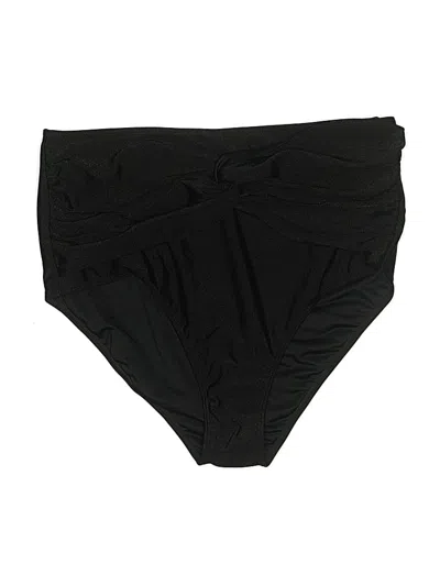 Pre-owned Unbranded Swimsuit Bottoms In Black