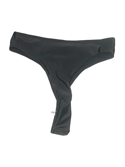Pre-owned Unbranded Swimsuit Bottoms In Black
