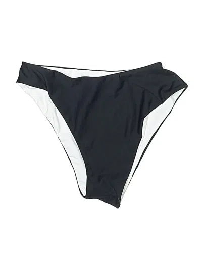 Pre-owned Unbranded Swimsuit Bottoms In Black