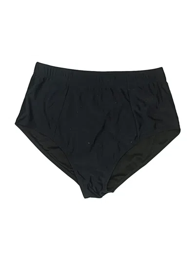 Pre-owned Unbranded Swimsuit Bottoms In Black