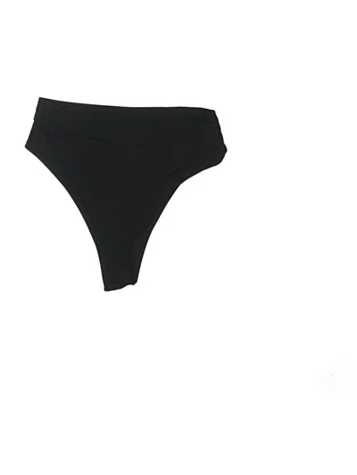 Pre-owned Unbranded Swimsuit Bottoms In Black