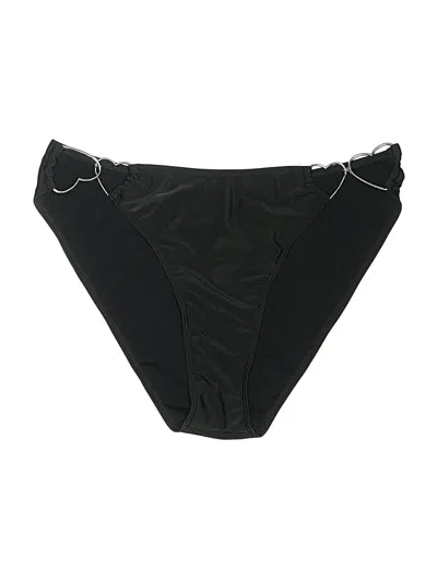 Pre-owned Unbranded Swimsuit Bottoms In Black