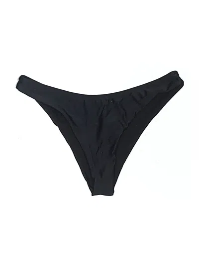 Pre-owned Unbranded Swimsuit Bottoms In Black