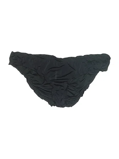 Pre-owned Unbranded Swimsuit Bottoms In Black