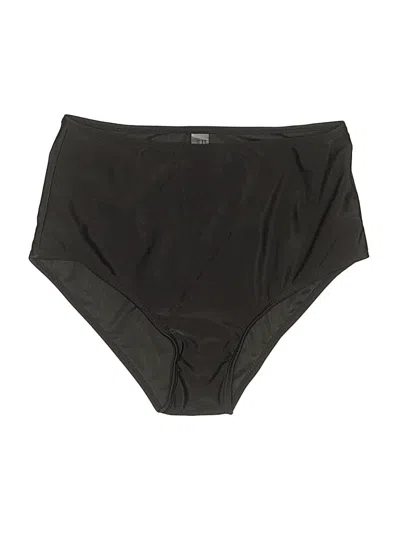 Pre-owned Unbranded Swimsuit Bottoms In Black