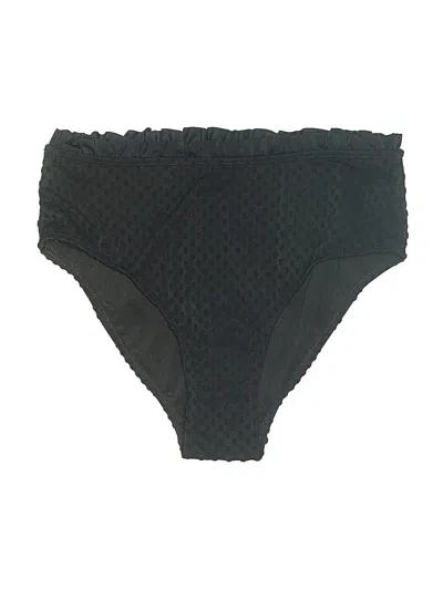 Pre-owned Unbranded Swimsuit Bottoms In Black