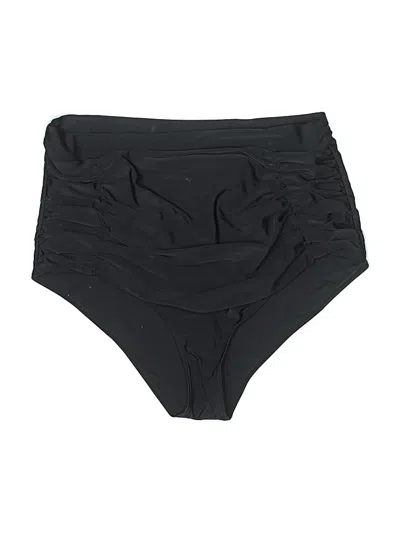 Pre-owned Unbranded Swimsuit Bottoms In Black