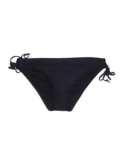 Pre-owned Unbranded Swimsuit Bottoms In Black