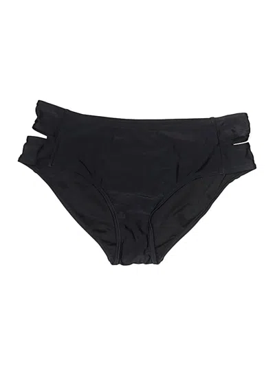 Pre-owned Unbranded Swimsuit Bottoms In Black