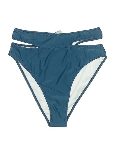 Pre-owned Unbranded Swimsuit Bottoms In Blue