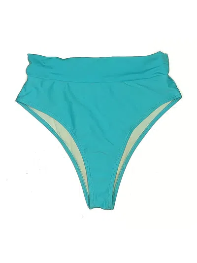 Pre-owned Unbranded Swimsuit Bottoms In Blue