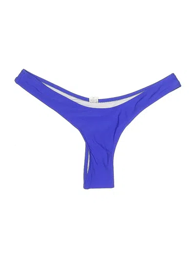 Pre-owned Unbranded Swimsuit Bottoms In Blue