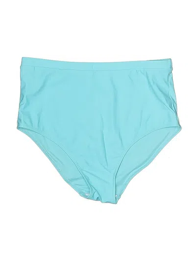 Pre-owned Unbranded Swimsuit Bottoms In Blue