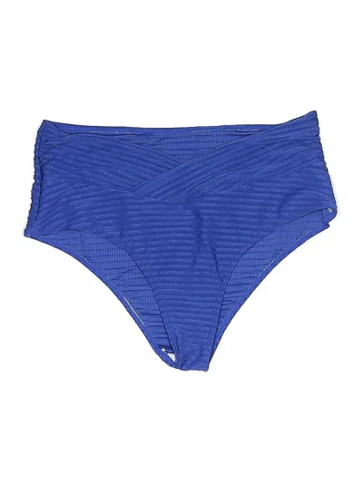 Pre-owned Unbranded Swimsuit Bottoms In Blue