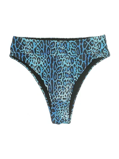 Pre-owned Unbranded Swimsuit Bottoms In Blue