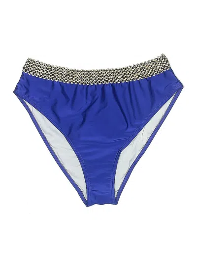 Pre-owned Unbranded Swimsuit Bottoms In Blue