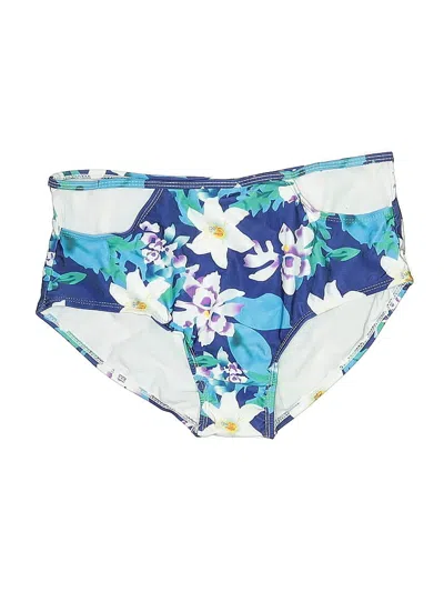 Pre-owned Unbranded Swimsuit Bottoms In Blue