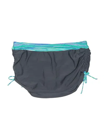 Pre-owned Unbranded Swimsuit Bottoms In Blue