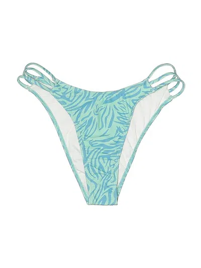 Pre-owned Unbranded Swimsuit Bottoms In Blue