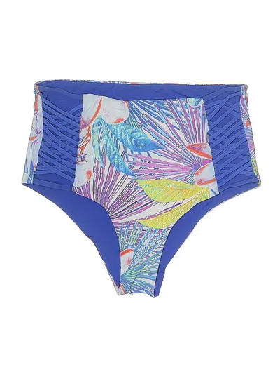 Pre-owned Unbranded Swimsuit Bottoms In Blue