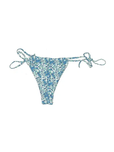 Pre-owned Unbranded Swimsuit Bottoms In Blue