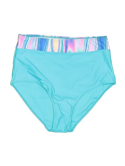 Pre-owned Unbranded Swimsuit Bottoms In Blue