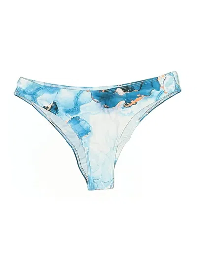 Pre-owned Unbranded Swimsuit Bottoms In Blue
