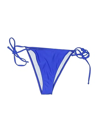 Pre-owned Unbranded Swimsuit Bottoms In Blue