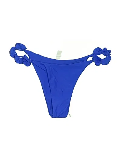 Pre-owned Unbranded Swimsuit Bottoms In Blue