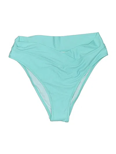 Pre-owned Unbranded Swimsuit Bottoms In Blue