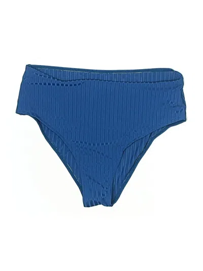 Pre-owned Unbranded Swimsuit Bottoms In Blue