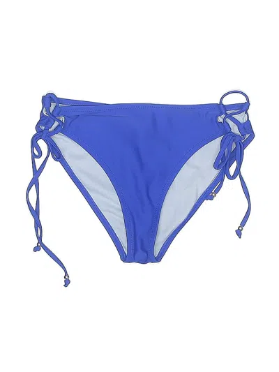 Pre-owned Unbranded Swimsuit Bottoms In Blue