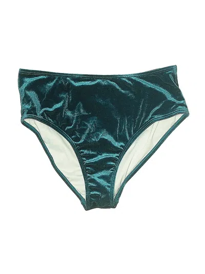 Pre-owned Unbranded Swimsuit Bottoms In Blue