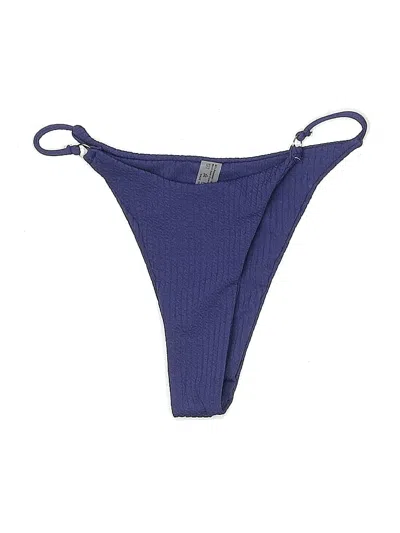 Pre-owned Unbranded Swimsuit Bottoms In Blue