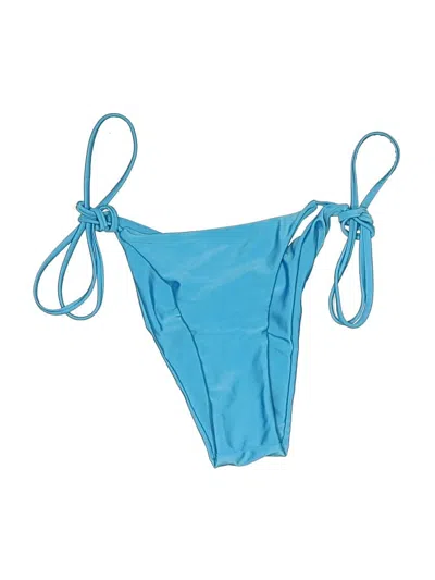 Pre-owned Unbranded Swimsuit Bottoms In Blue