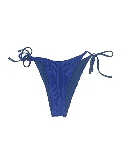 Pre-owned Unbranded Swimsuit Bottoms In Blue