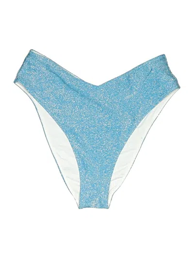 Pre-owned Unbranded Swimsuit Bottoms In Blue