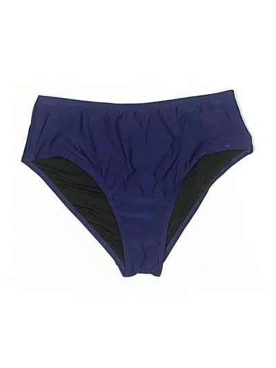 Pre-owned Unbranded Swimsuit Bottoms In Blue