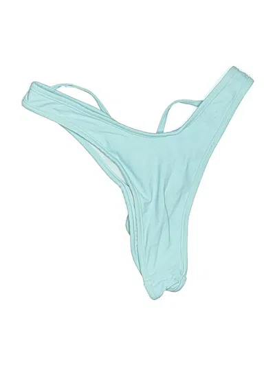 Pre-owned Unbranded Swimsuit Bottoms In Blue