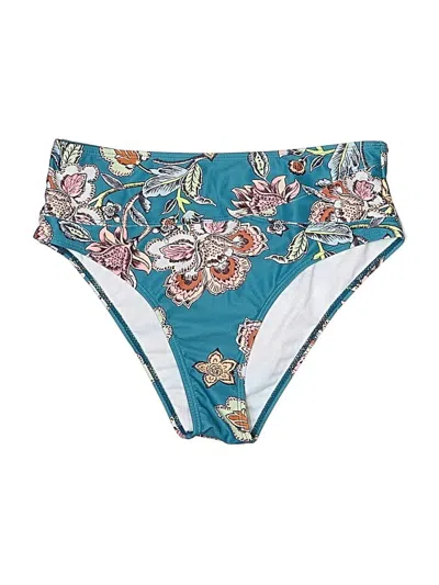 Pre-owned Unbranded Swimsuit Bottoms In Blue