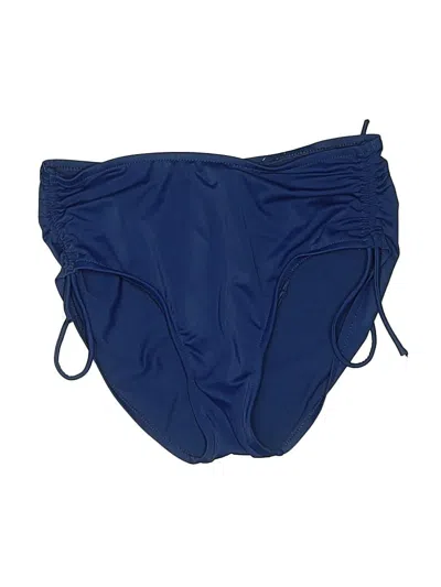 Pre-owned Unbranded Swimsuit Bottoms In Blue