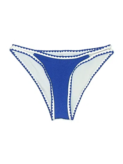 Pre-owned Unbranded Swimsuit Bottoms In Blue