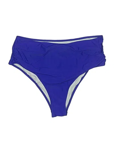 Pre-owned Unbranded Swimsuit Bottoms In Blue