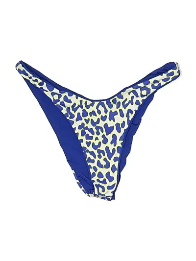Pre-owned Unbranded Swimsuit Bottoms In Blue