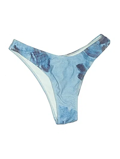 Pre-owned Unbranded Swimsuit Bottoms In Blue